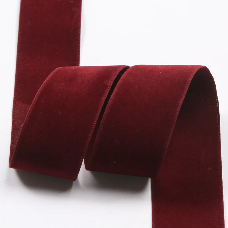 10 Yards 25MM 38MM Wildlederband in Unifarben für Haaraccessoires, DIY-Bastelarbeiten, handgefertigt Y2021120702 – Detail 7