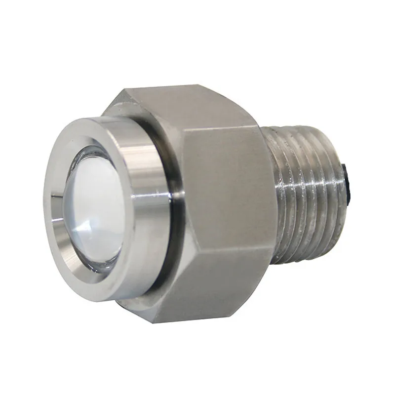 Imagem -05 - Luzes Led Dreno de Barco Plug Led Subaquático Cor Dupla Ss316 8w Npt Thread Ip68 Bicolor Cor Dupla 1215v Apto para Yacht Caiaque Esquife Barco