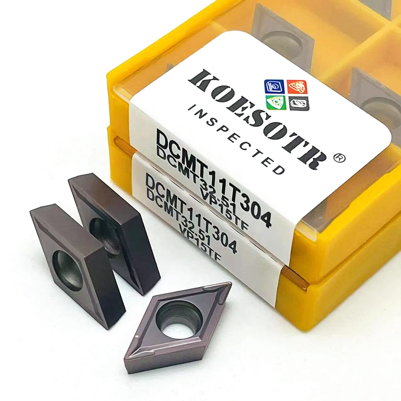 Chất lượng cao Carbide lắp DCMT11T304 VP15TF UE6020 US735 mới máy CNC Dụng cụ xay dụng cụ tiện dụng cụ cắt xe lưỡi dao