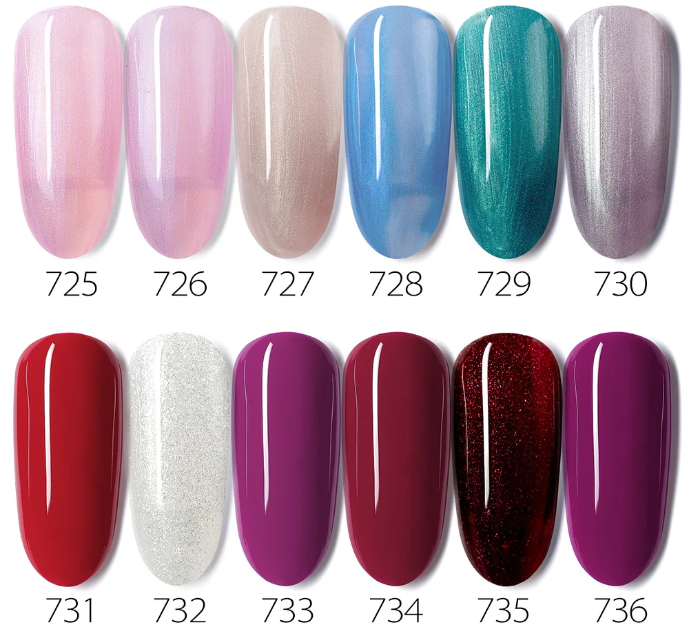 VIP5 VENALISA Gel-Nagellack-Set, Hema Free Nude Pink Glitter, wunderschöne Farbe, Nagelmaniküre, Soak Off UV-LED-Nagelgel-Lack-Set – Detail 30