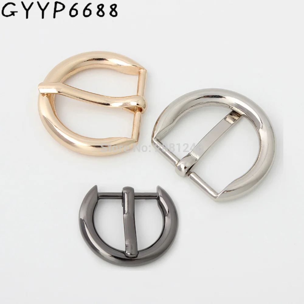 5colors 13mm 15mm 20mm half circular adjust pin buckle,alloy buckles for dog collars belt adjusted hardware belt pin buckle pipe