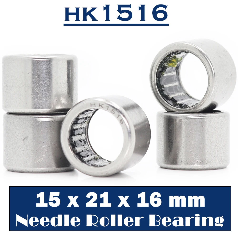 

HK1516 Needle Bearings 15*21*16 mm ( 5 PCS ) Drawn Cup Needle Roller Bearing HK152116 TLA1516Z 57941/15