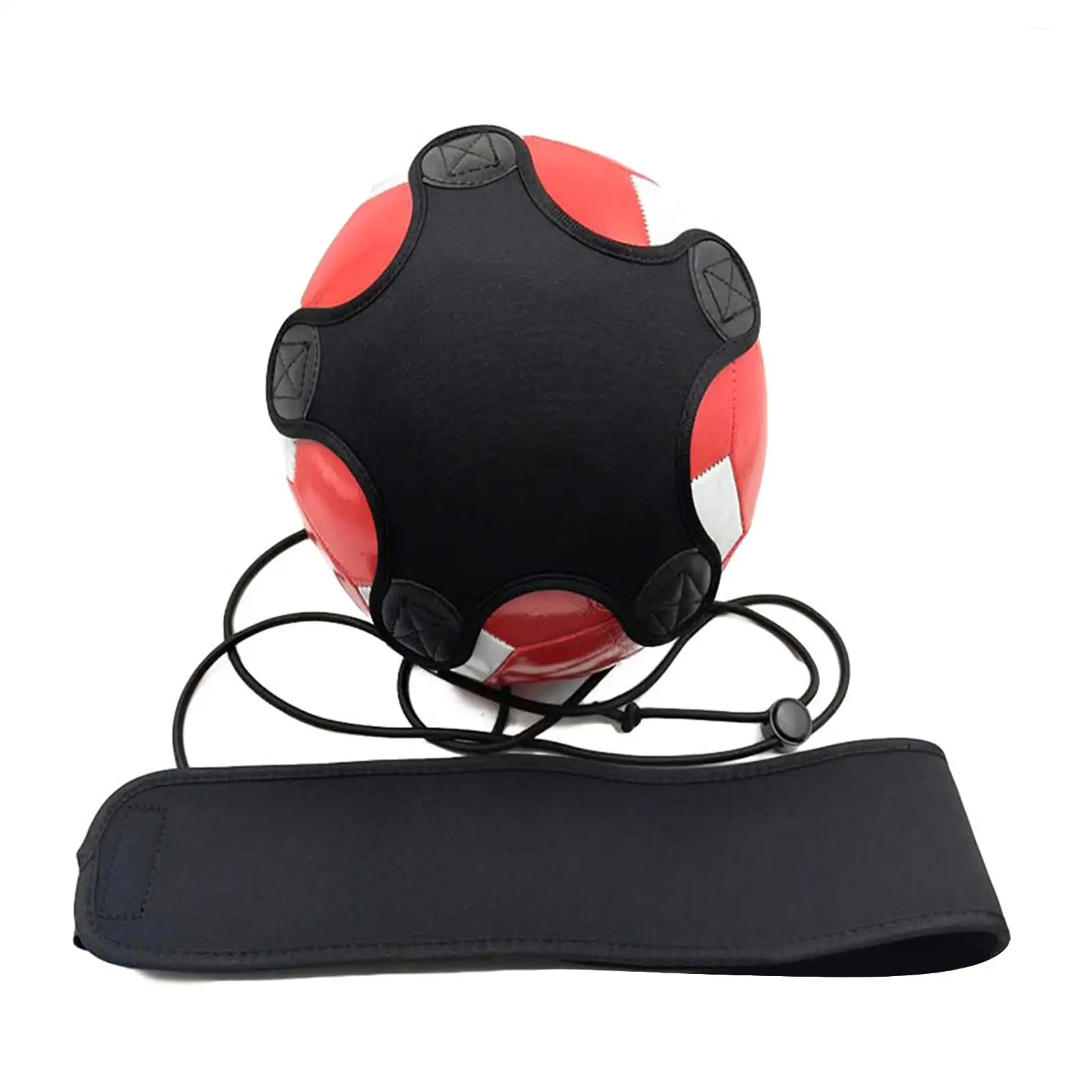 Hands-Free SoloKick Football Training Aid Practice Tool Equipment For juggling Foot Control Kicking Practice Soccer Trainer