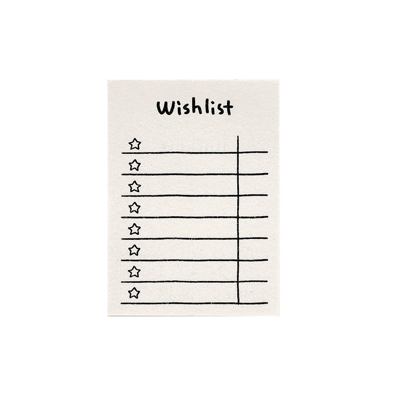 50 Sheets Creative Daily Schedule Memo pad To Do List Time Sticky Note Schedule planner Office School Supplies Stationery