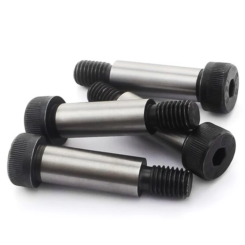 12.9 High Strength Steel Hex Head Bolt Limit Screws Dia=Φ 6,8,10~25,Shoulder Bearing Bolt Shaft M5 M6 M8 M10~M20 Length 8~200mm