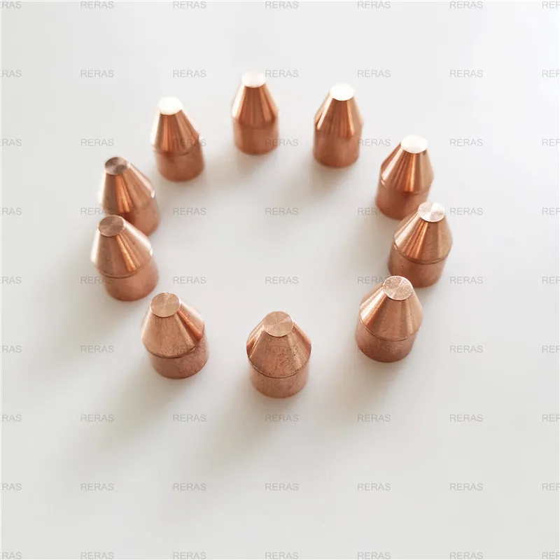 Spot welder electrode head Alumina copper electrode cap 13*20Chrome zirconium copper electrode cap