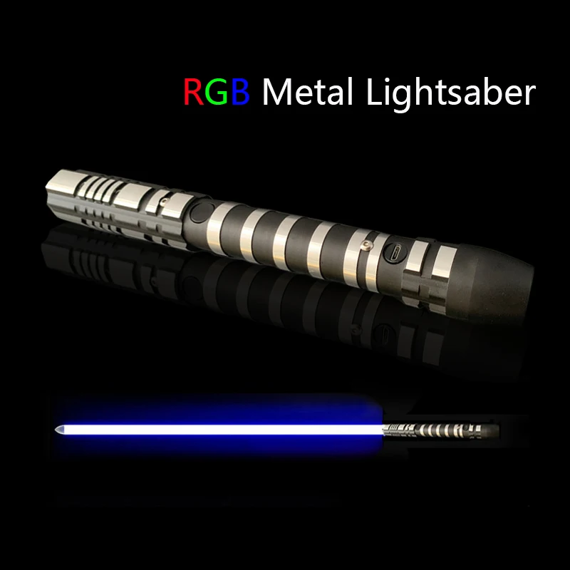 Rgbライトセーバーセイバー · デ · ルスおもちゃkpop lightstickエスパーダ発光oyuncak sword brinquedosレーザーjuguetes brinquedo