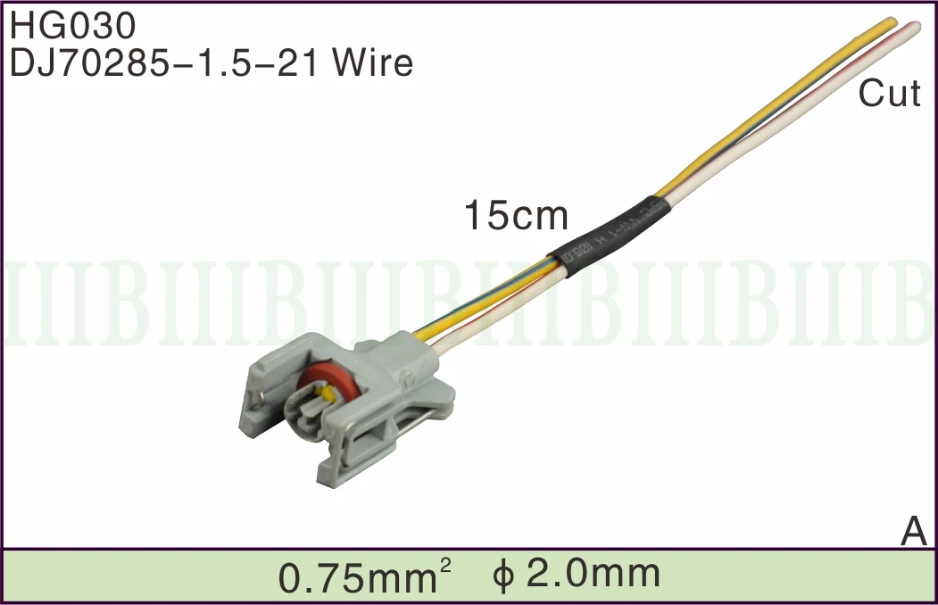 

50/100/500 Free shipping Injector wiring harness Connector Plug Common Rail Injector Connector Plug Diesel Renault Jaguar