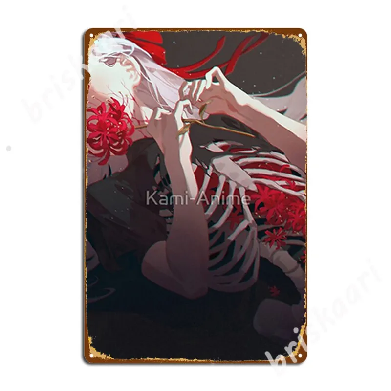 Dark Sakura - Fate Stay Night Metal Signs Designing Wall Cave Club Bar Painting Décor Tin sign Posters