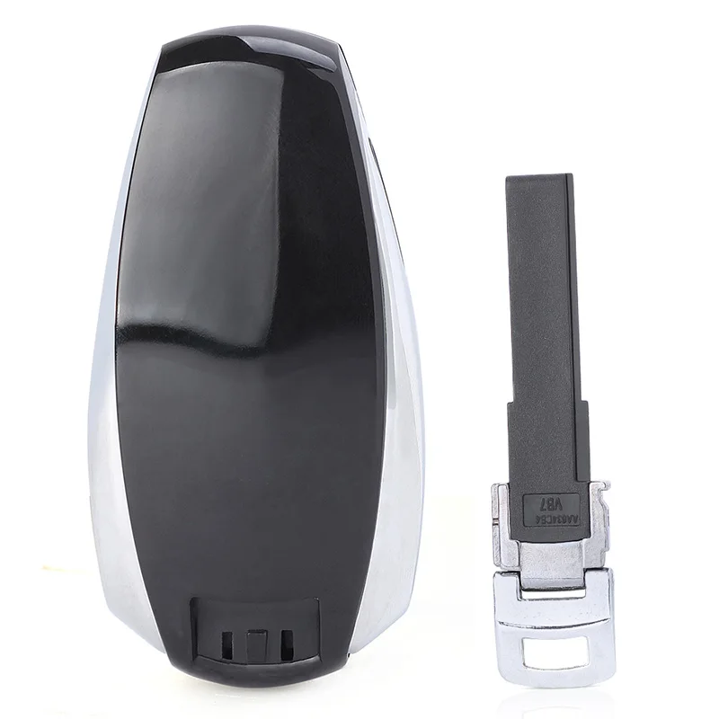 KEYECU Smart Remote Auto Schlüssel Shell Fall Abdeckung Mit 3 4 Tasten Fob für Volkswagen VW Touareg 2011 2012 2013 2014 2015 2016 2017