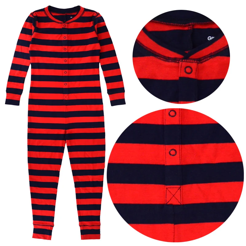 Children\'s cotton one-piece pajamas home climbing suits