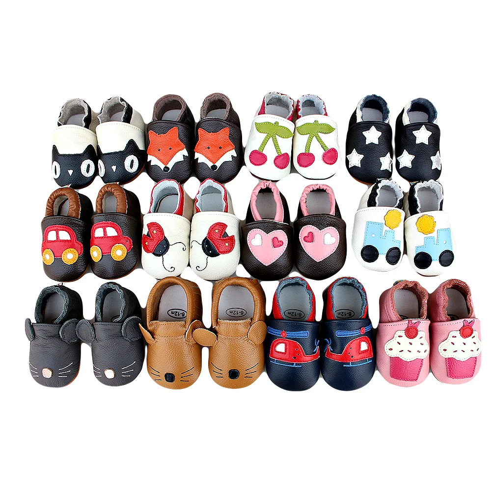 Baby Leather Casual Crib Shoes For First Steps For Toddlers Girl Boys Newborn Infant Educational Walkers kids Sheepskin Sneakers