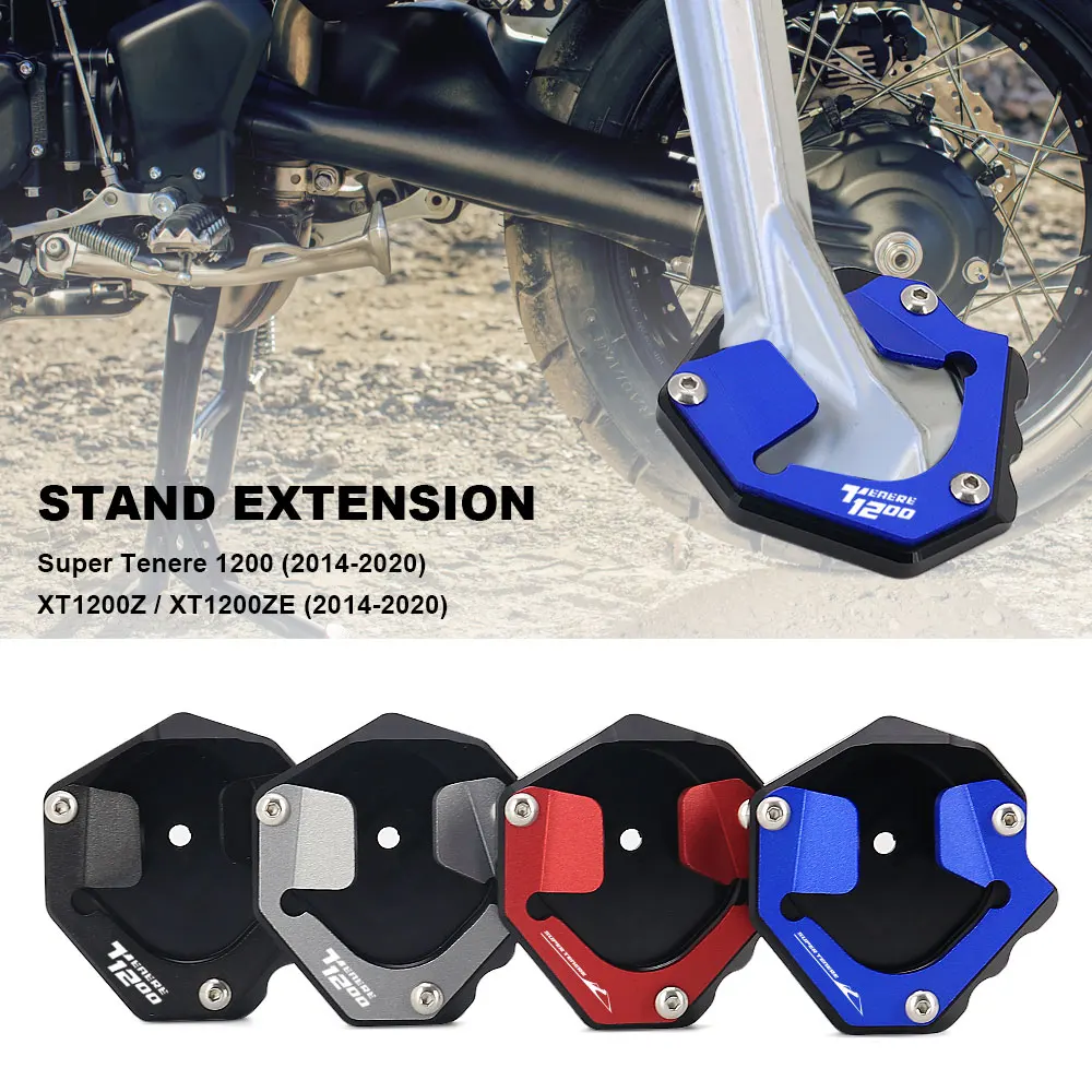 

Motorcycle Kickstand Extension Pad Side Stand Enlarger Plate For For Yamaha XT 1200 Z Super Tenere 1200 XT1200Z XT1200ZE 14-2020