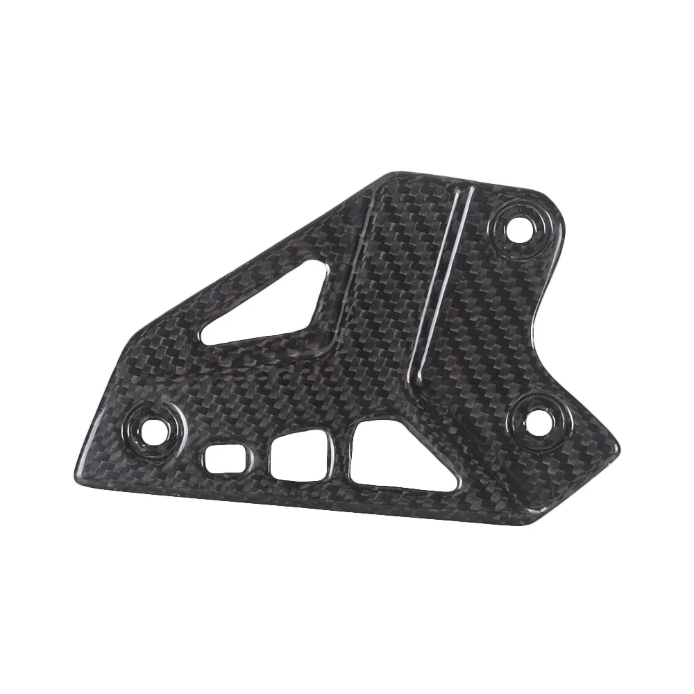 لكاواساكي Z900 Z 900 ريال ألياف الكربون دراجة نارية كعب الحرس Rearset لوحة القدم الوتد حامي تراكب لمعان