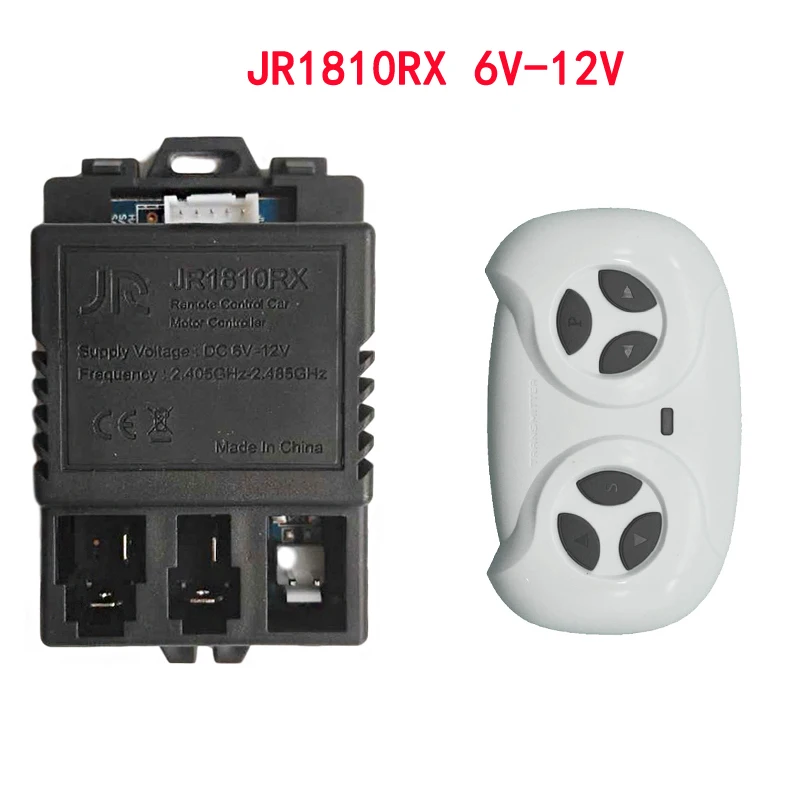 JR1810RX-receptor de control remoto de coche eléctrico para niños, piezas de controlador de motor de coche de control remoto para niños, 6V-12V, 2,4G