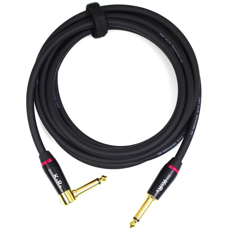 Guitar cable guitar line electric guitar instrument electric box shelf drum fever fidelity noise reduction black