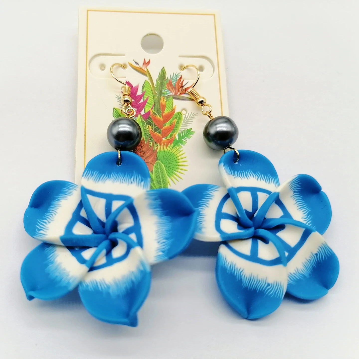 Cring Coco New in Earrings Hawaiian Coconut Girl Aesthetic Earring Soft Polymer Clay Plumeria Woman Earrings Jewelry for Women