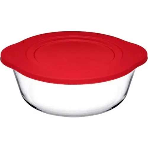 Pasabahce 59001 Round shape Pyrex Cooking Pot 2100 cc