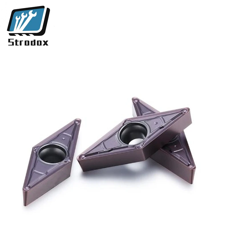 10PCS/ free shipping CNC Tungsten Steel Carbide Insert VBMT160404 Cutting Tools turning Insert High quality milling cutter