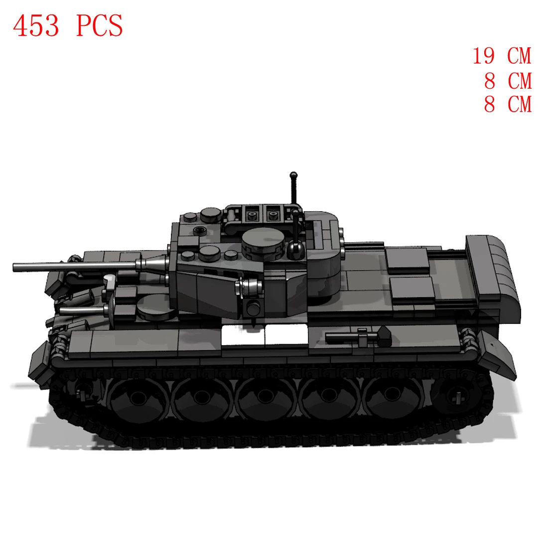 

hot military WWII UK Cromwell tank base British Army vehicles Blitz war weapons equipment Building Blocks model bricks toys gift