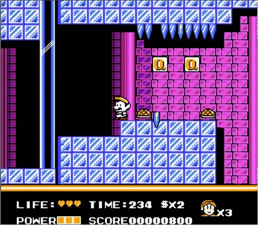 Cartucho de jogo do menino de q para o console de nes/fc