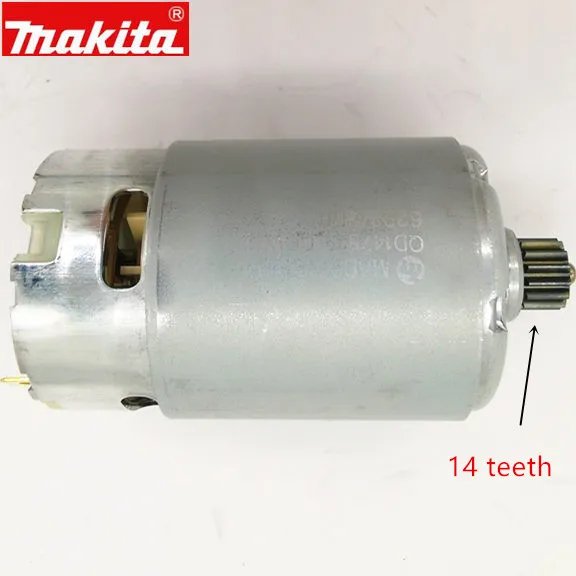 MAKITA 629817-8 14-зубчатый двигатель постоянного тока 12 В для 6270D 6227D 6271D
