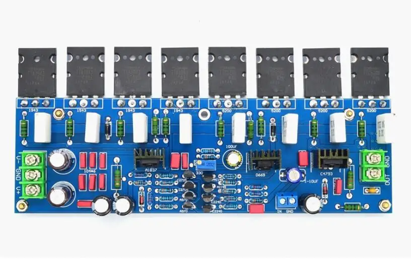 L40 200w febre hfi mono classe ab/classe a placa do amplificador de potência