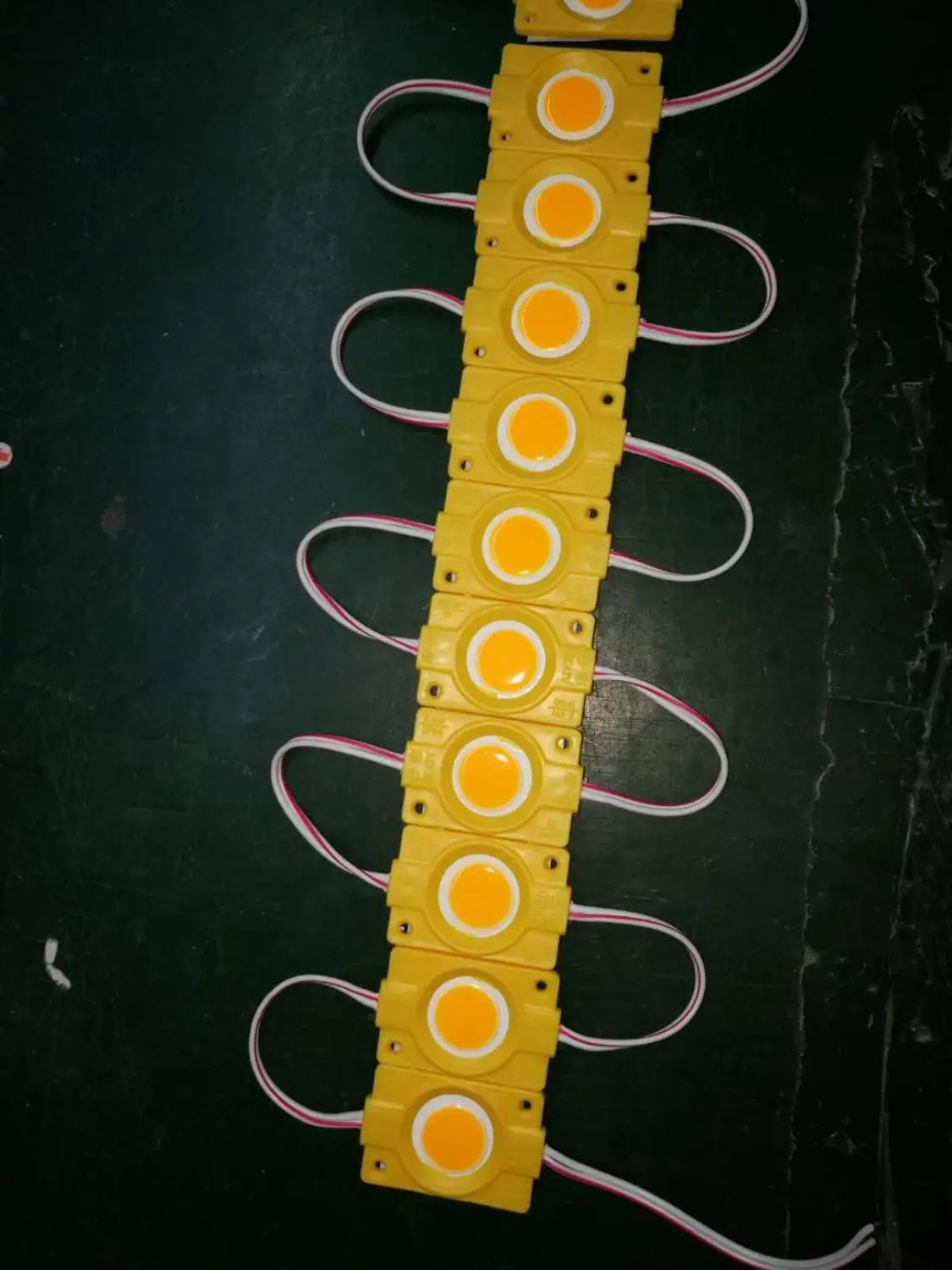 60PCS Led Module 12V  IP65 Listed White-6500K Warm White  Red Yellow  Green Waterproof Injection COB Led Module Advertising Sign