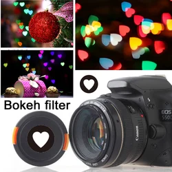 Bokeh Masters Kit Effect Lens Cap Cover Filter for Artistic Romantic Night Scene Photography for Canon Nikon Yongnuo Lenses