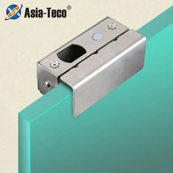 Electric Bolt Lock  U Bracket  Stainless Steel Mini Bracket For Frameless Glass Door Lock door access control system kit