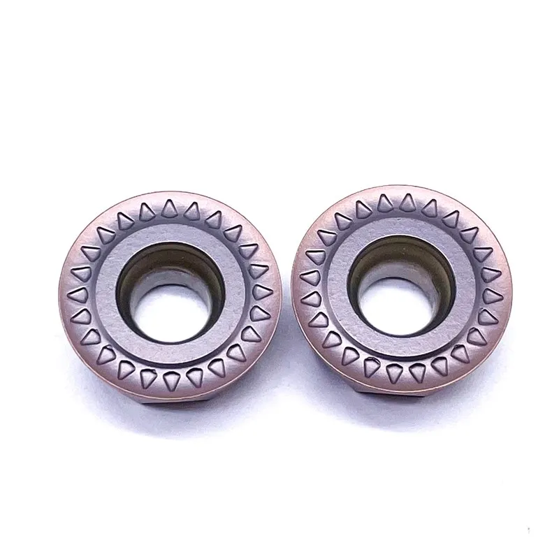 Cacbua Lắp 10 Chiếc RPMT1606 MOE JS VP15TF R8 Dao Phay Nội Bộ Dụng Cụ Xoay CNC Carbide Lắp RPMT 1606 | dụng Cụ Xoay |-