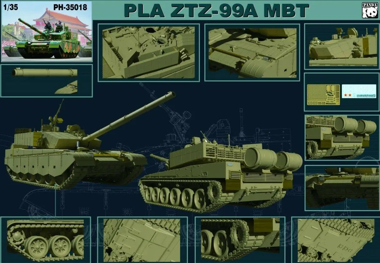 Panda Hobby 1/35 PH35018 PLA ZTZ-99A MBT