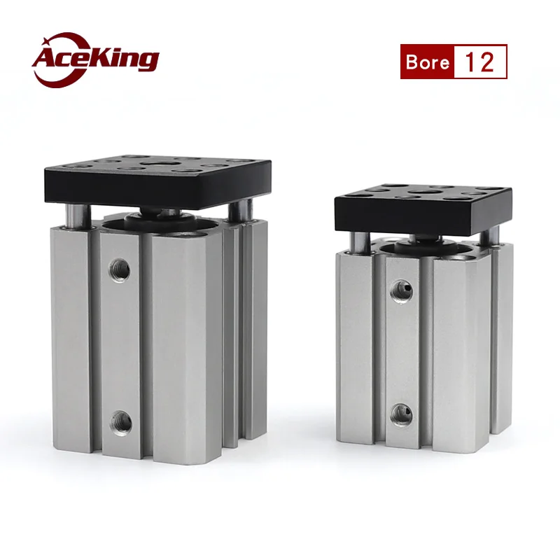 

JTD12 Three axis thin cylinder with guide rod JTD-12x5x10x15x20x25x30-se2 non rotating type