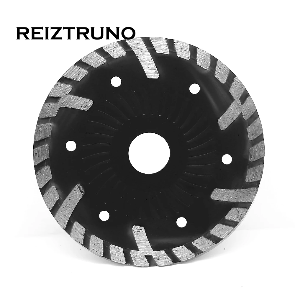 Reiztruno 125 ミリメートル波コアターボダイヤモンド鋸刃ウェット/ドライ円形鋸刃グラインダー-コンクリート石石工と材料