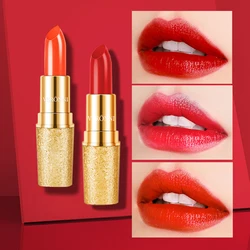 17 Colors Lipstick Waterproof Long Lasting Matte Shimmer Mental Beauty Cosmetic Glitter Lip Gloss Beauty Korean Lip Make Up