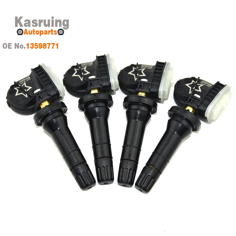 

4PCS TPMS Tire Pressure Monitor Sensor 315MHz For GMC Acadia Buick Enclave Chevrolet Cadillac Ats Cts 13598771 13598772 23445327