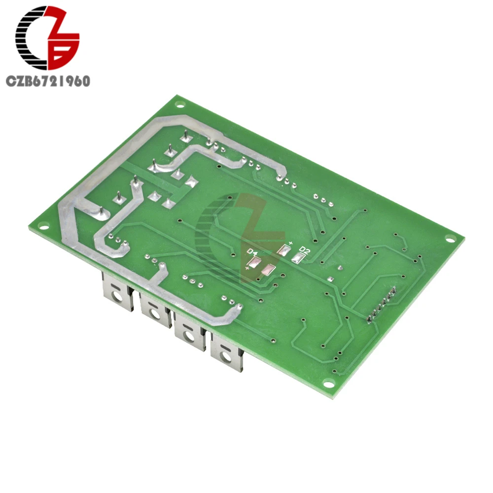 Dual DC Motor Driver Board H-Bridge PWM DC Motor Drive Module MOSFET IRF3205 12V 24V 10A Peak 30A with Brake Function