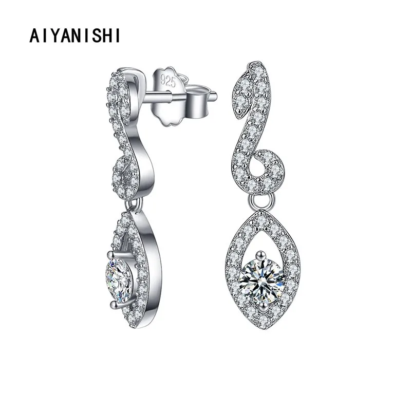 

AIYANISHI 925 пробы серебряные серьги-подвески, фотосеребряная люстра