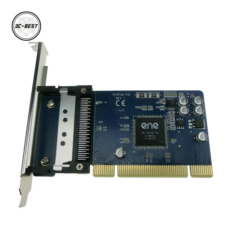 PCI transfer to PCMCIA Transfer Card A DESKTOP CARDBus card slot generates a PCMCIA extension card for a PC motherboard