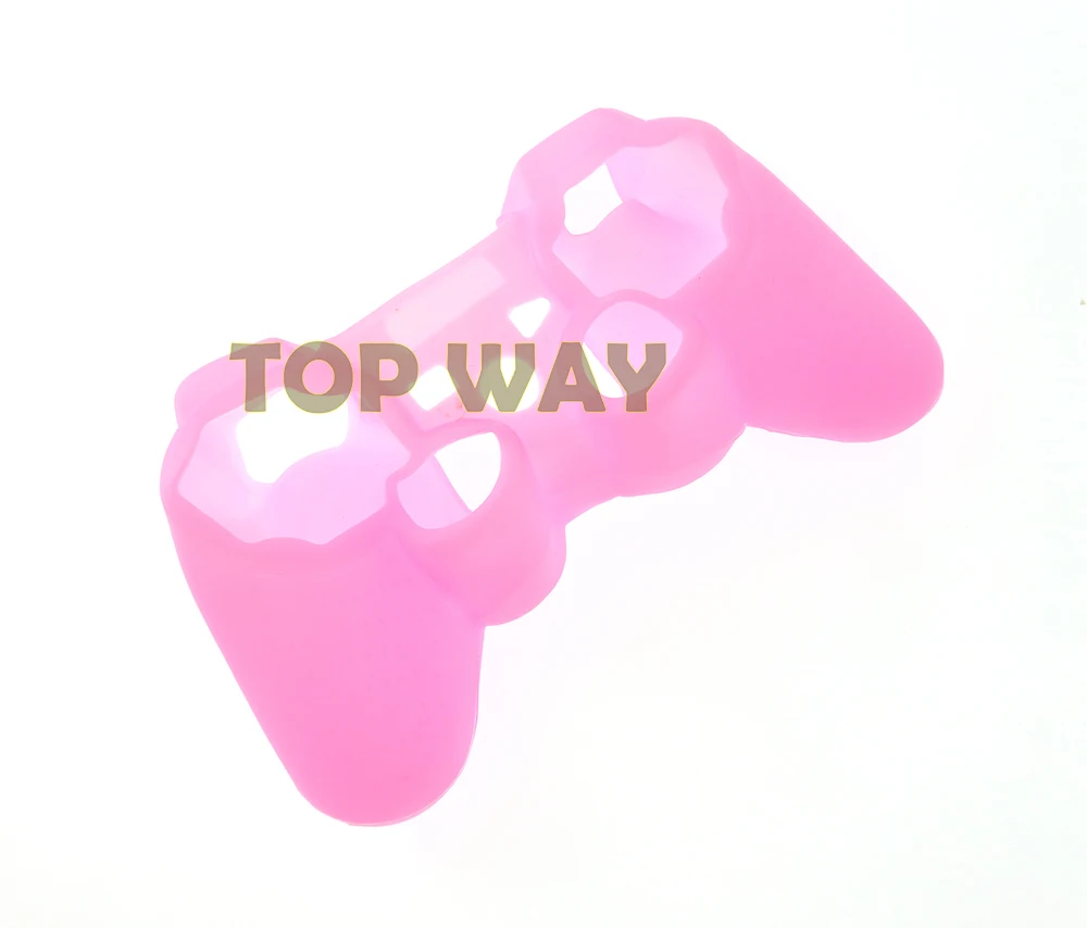 PS3 컨트롤러 조이스틱 젤 고무 실리콘 케이스 보호 스킨 커버 랩 케이스 1개