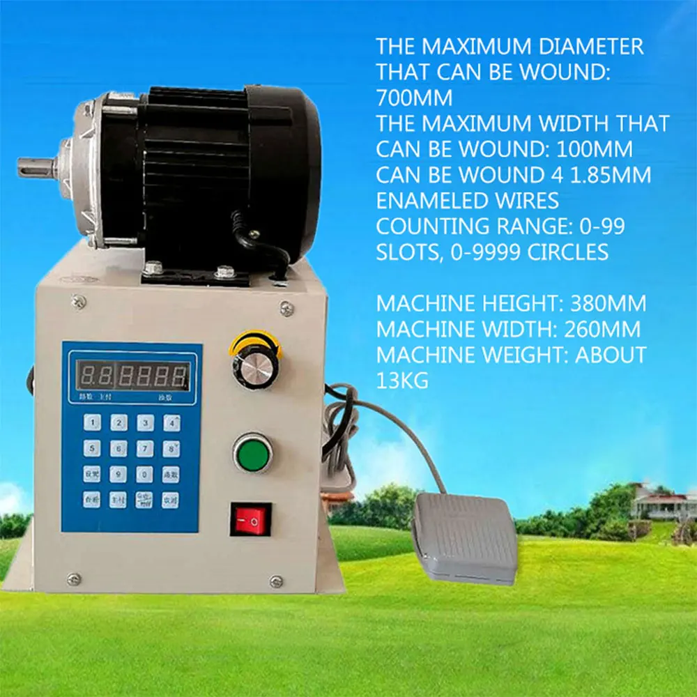 Avvolgitore di programmazione CNC automatico avvolgitore di riparazione del motore ad alta coppia avvolgitore di regolazione della velocità