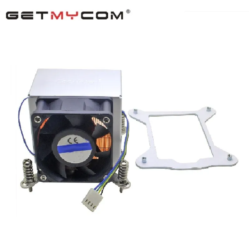 Getmycom  for LGA 1150 1151 1155 1156  Industrial computer 2U Server CPU Cooler Heatsink Cooling Fan workstation Active Cooling