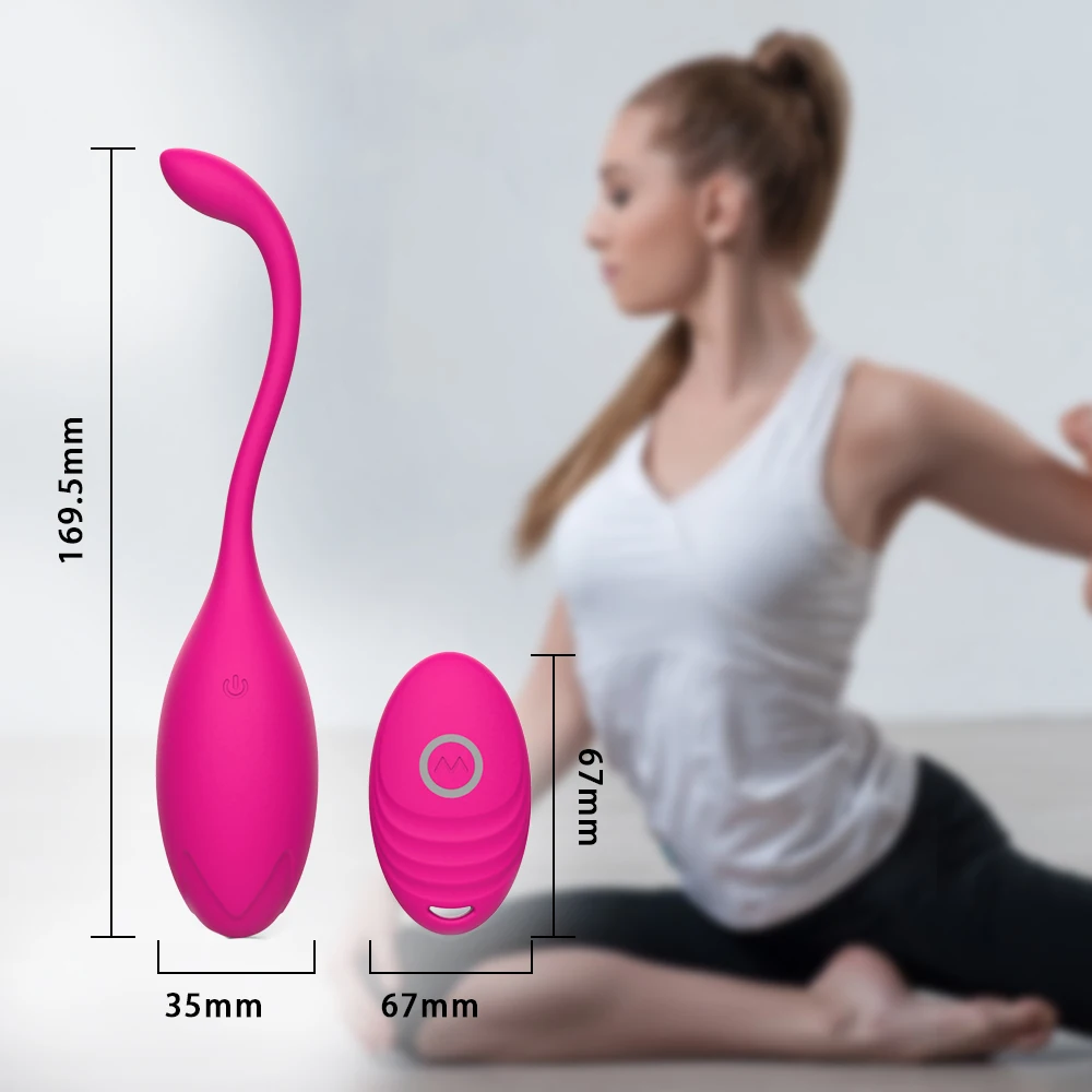 Safe Silicone Erotic Jump Egg Remote Control Female Vibrator Clitoral Stimulator Vaginal G-spot Massager Sex Toys for Couples