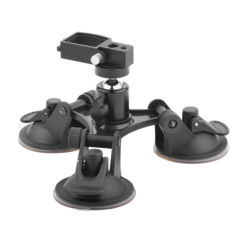 Car Holder Suction Cup Mount for DJI Osmo Pocket 2 Camera Stabilizer Accessory with Aluminium Expansion Module Adapter Converter