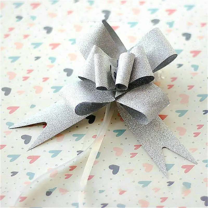 20 قطعة جميلة Pull بها بنفسك سحب القوس الشريط هدية التعبئة زهرة القوس Bowknot السنة الجديدة الزفاف حفل زفاف غرفة السيارة الديكور