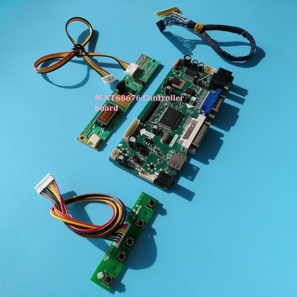 para ltn184kt02 s01 30pin lvds painel de tela monitor kit lcd dvi placa controlador 184 lampadas vga hdmi compativel 1680x945 01