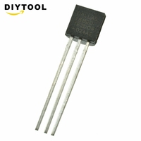 5PCS DALLAS 18B20 DS18B20 TO-92 Wire Digital Thermometer Temperature IC Sensor