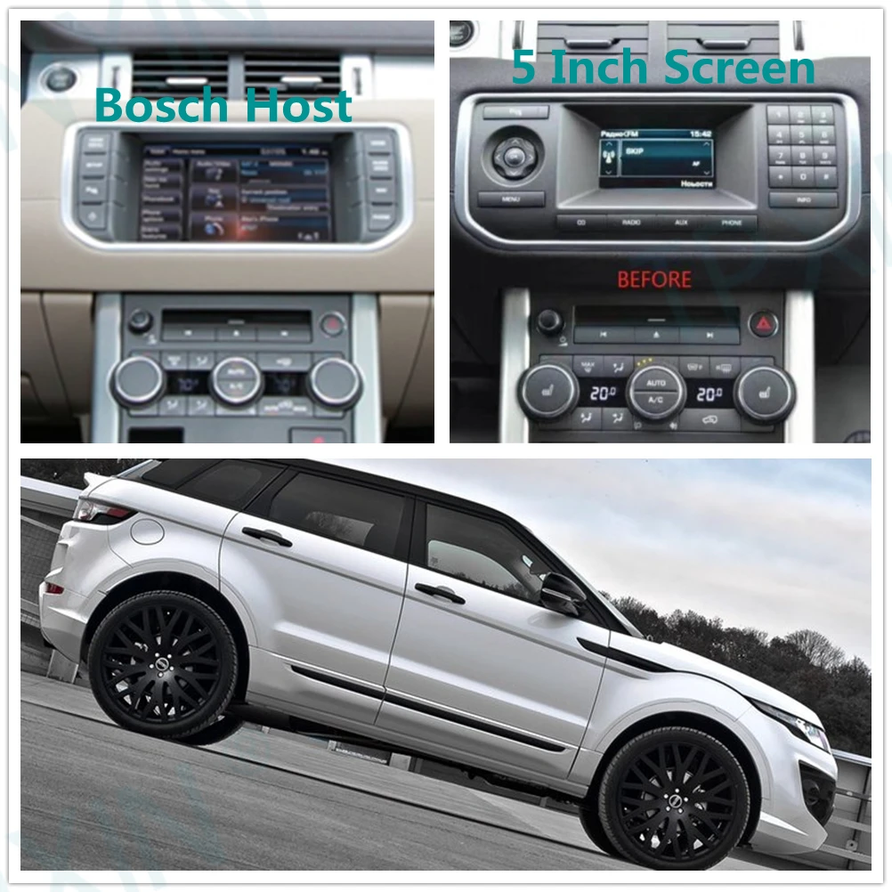 

Автомагнитола для Land Rover Range Rover Evoque L538 2011 - 2018 Android 10, автомобильное стерео радио с экраном, Автомобильная GPS-навигация, головное устройство