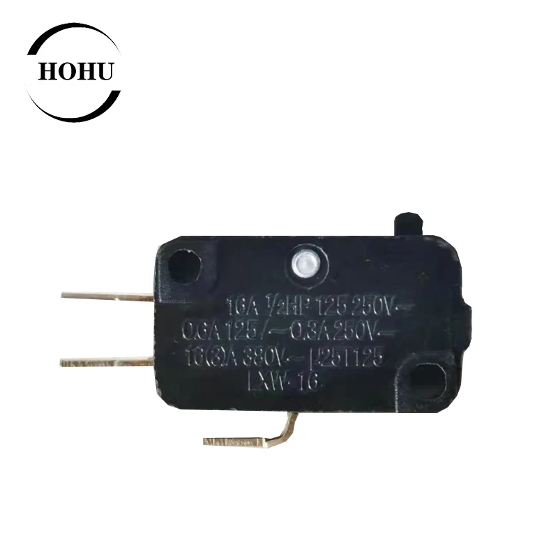 Puerta de horno microondas de 250V y 16A, botón de cereza arcade, cocina de arroz de contacto de plata, micro interruptor, 1/2HP