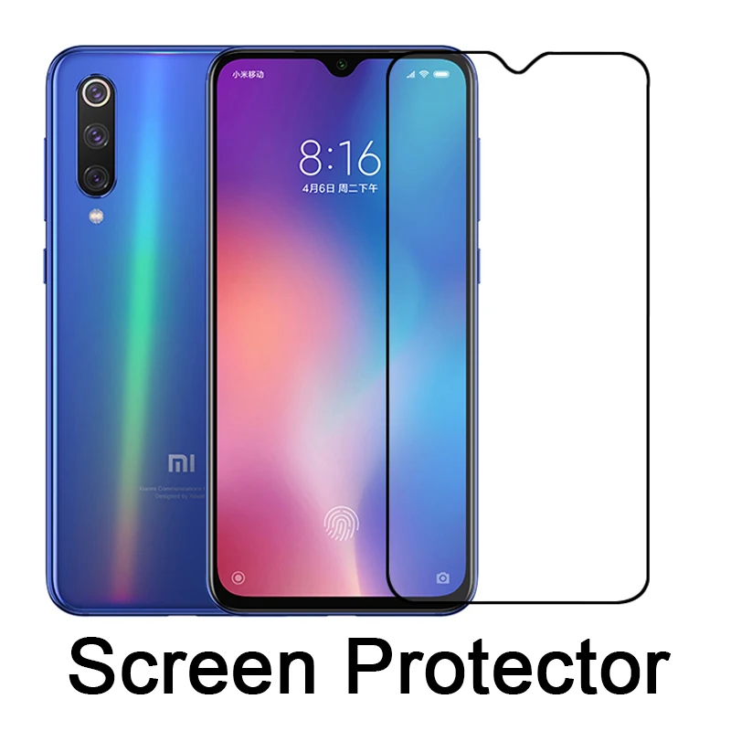 

9D Tempered Glass for Xiaomi Mi 9T Pro 9 SE 8 9x Screen Protector For Xiaomi Mi 9 T 9 Lite Hard 9H